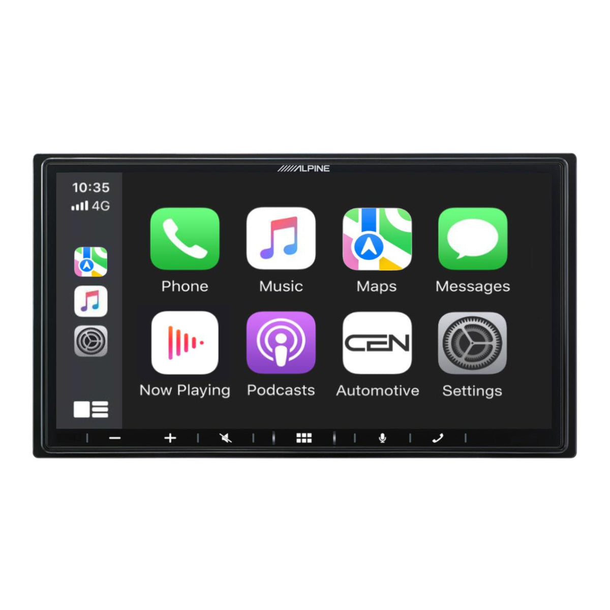 Alpine iLX-W650BT Apple CarPlay Android Auto Bluetooth Shallow Mount Car Stereo - CEN