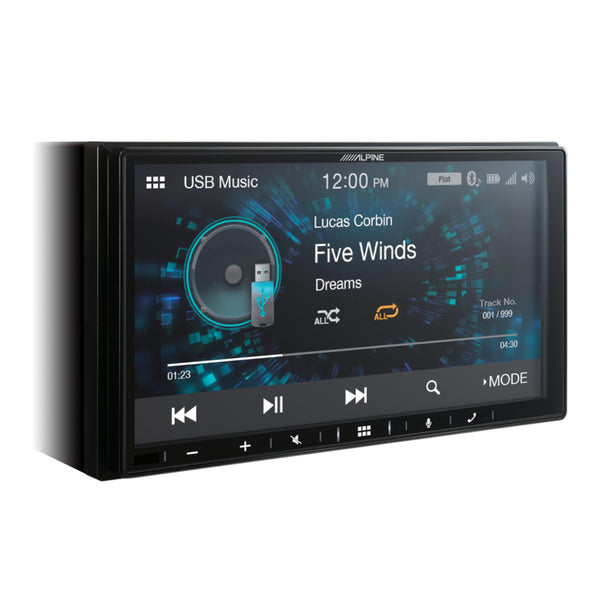 Alpine iLX-W650BT Apple CarPlay Android Auto Bluetooth Shallow Mount Car Stereo - CEN