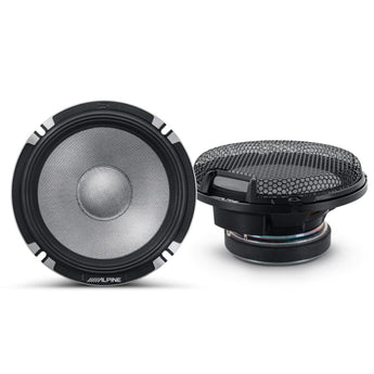 Alpine R2-S652 Speakers 6.5 Inch 16.5cm 2022 R Series Pro 2 Way Component 100w - CEN