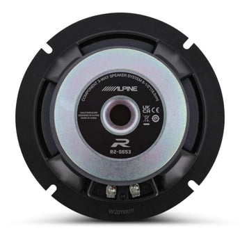 Alpine R2-S653 Speakers 6.5 Inch 16.5cm 2022 R Series Pro 3 Way Component 100w - CEN