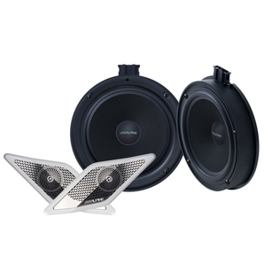 Alpine SPC-106CRA2 Plug & Play Front Component Speakers for VW Crafter & MAN TGE - CEN
