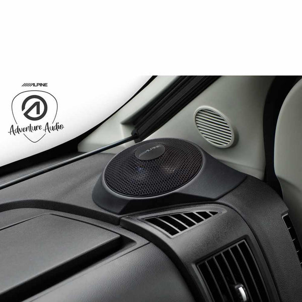 Alpine SPC-R100-DU Full Range 12cm Dash Pod Speakers for Fiat Ducato 3 45w RMS - CEN