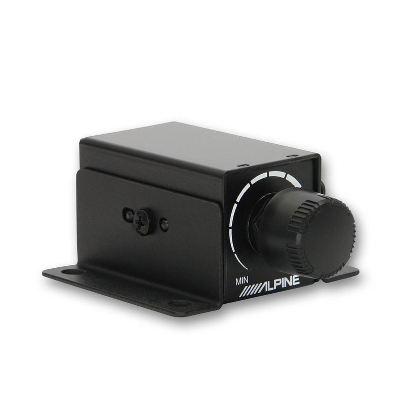 Alpine RUX-KNOB2 Remote Bass Subwoofer Level Control for X R S V PDX Series Amps