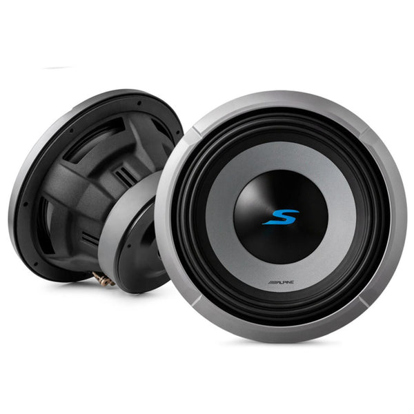 Alpine S2-W10D2 Sub 10" 25cm S Series Subwoofer Dual 2 Ohm Voice Coils 600w RMS - CEN