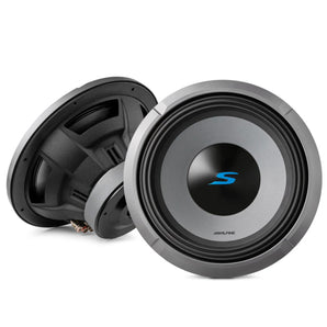 Alpine S2-W12D4 Sub 12" 30cm S Series Subwoofer Dual 4 Ohm Voice Coils 600w RMS - CEN