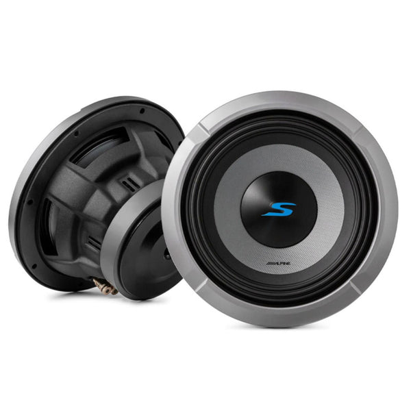 Alpine S2-W8D4 Sub 8" 20cm S Series Subwoofer Dual 4 Ohm Voice Coils 300w RMS - CEN