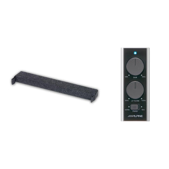 Alpine SWE-815 Subwoofer Amplified Powered Active Sub with Wired Remote 100w RMS - CEN