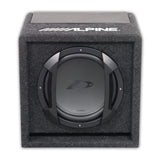 Alpine SWE-815 Subwoofer Amplified Powered Active Sub with Wired Remote 100w RMS - CEN