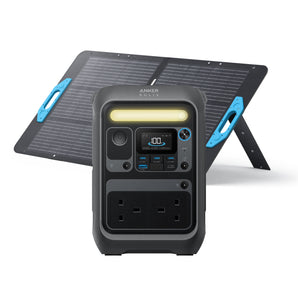 Anker SOLIX C300X 288Wh Solar Generator Portable Battery + PS100 100w Solar Panel - CEN