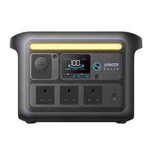 Anker SOLIX C800X Plus Solar Generator Portable Battery + PS100 100w Solar Panel - CEN