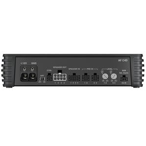 Audison Forza AF C4D Amplifier 4 Channel Bridgeable Class D Amp 600w RMS - CEN