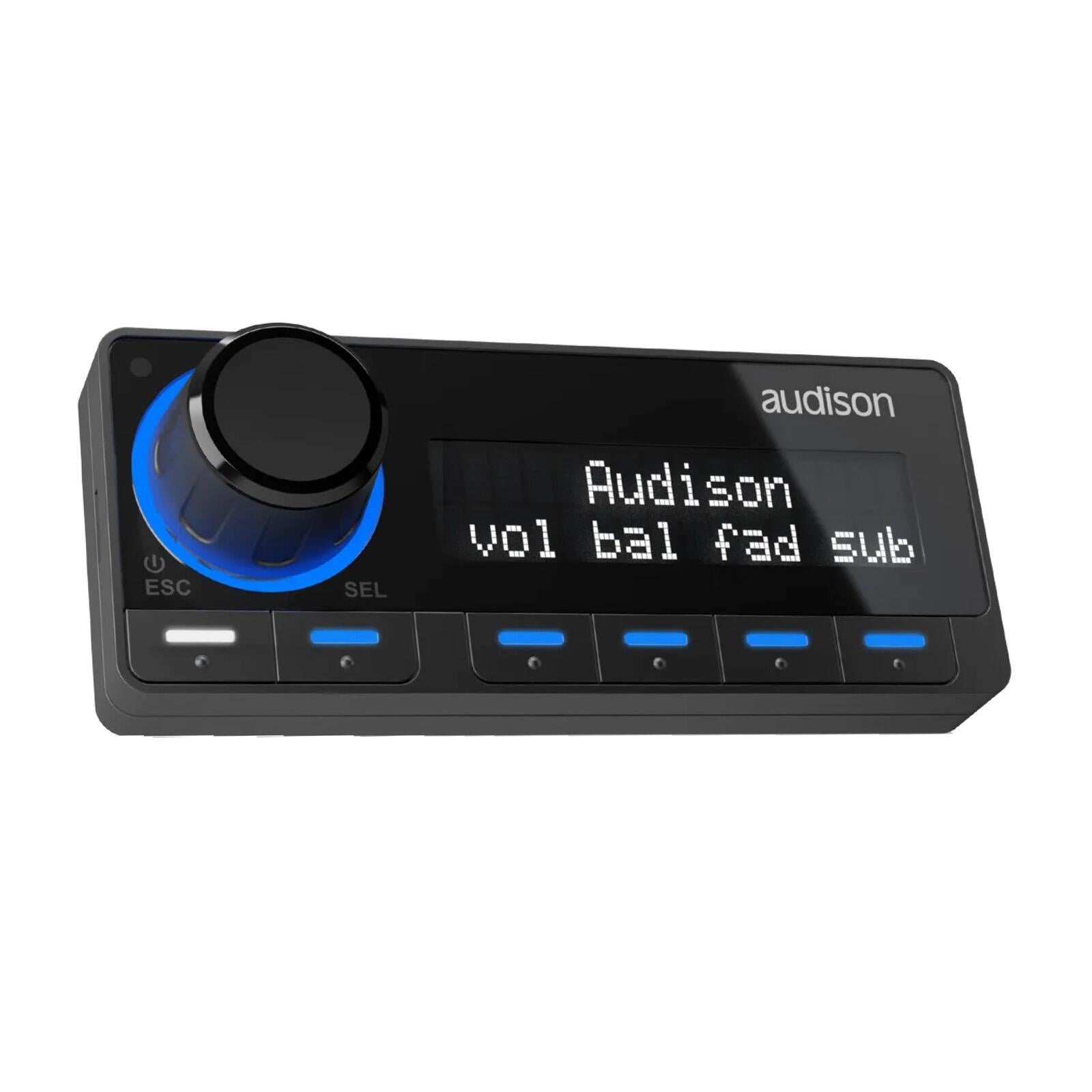 Remote Control Display Audison DRC MP Digital Remote Control & Display for Prima bit DSP Ampl ...