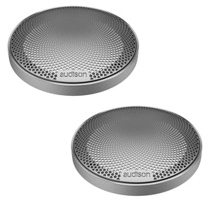 Audison Voce II AVG 3.0 S II Silver Midrange Speaker Grille Set for AV 3.0 II - CEN