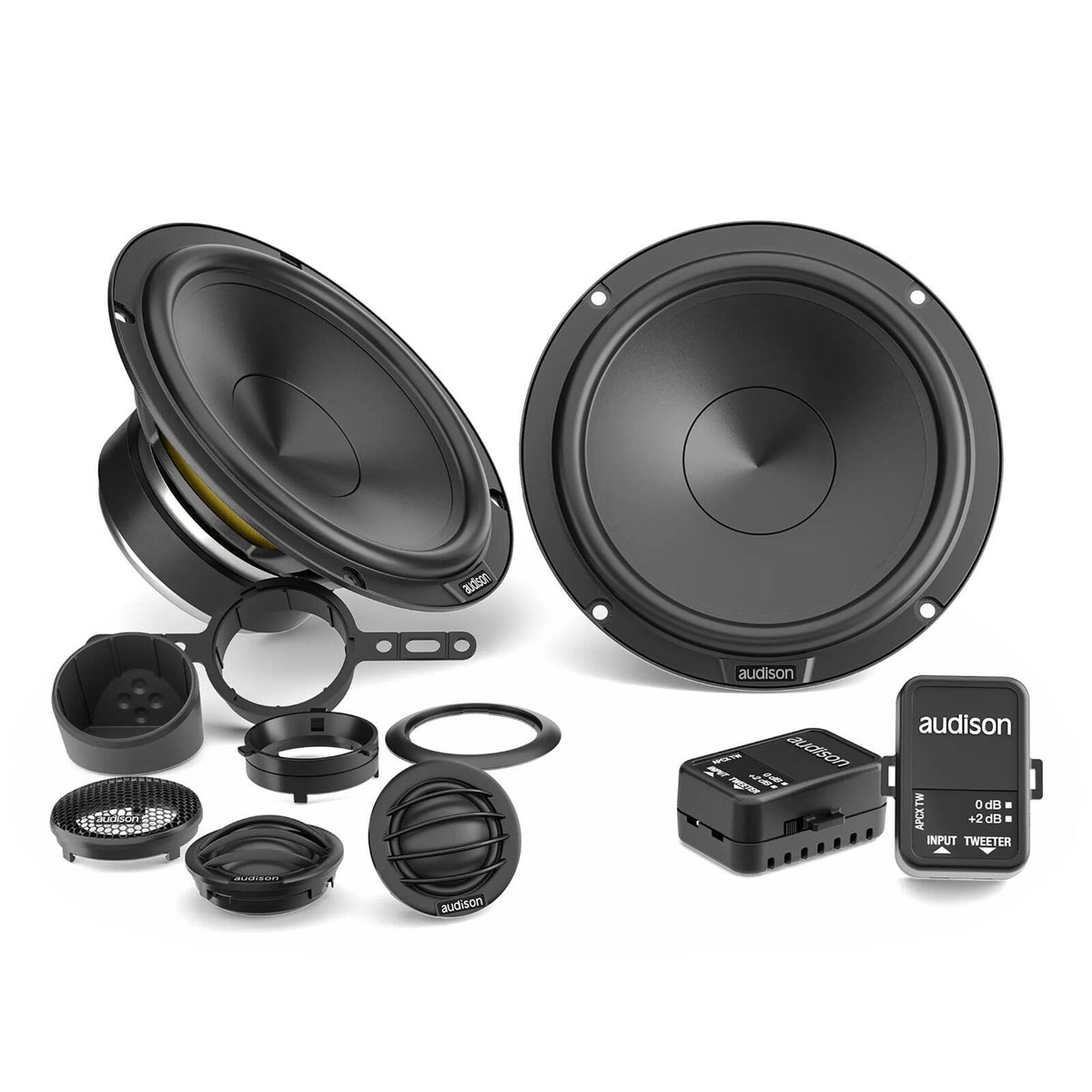 Audison Prima APK 165P 6.5" 17cm 2 Way Car Component Door Speakers 115w RMS - CEN