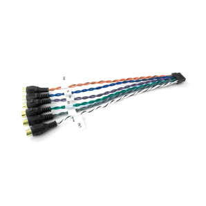 Audison PIC 6 Six Channel RCA PRE Out Connector Cable for bit Nove Pre Inputs - CEN