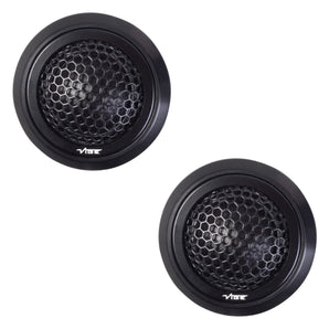 Vibe Black Air BA1TW-V4 1 Inch Silk Dome Tweeters 60w RMS Pair