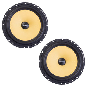 Vibe Black Air BA6MW-V4 6.5 Inch Midrange Woofer Car Speakers 140w RMS Pair