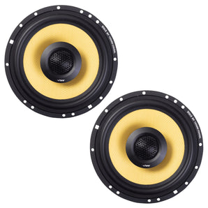 Vibe Black Air BA6-V4 6.5 Inch 2 Way Coaxial Car Speakers 140w RMS Pair