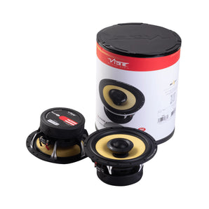 Vibe Black Air BA6-V4 6.5 Inch 2 Way Coaxial Car Speakers 140w RMS Pair