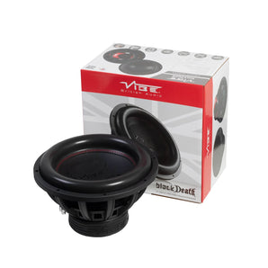 Vibe Black Death BD15D4-V4 15 Inch Sub SPL Dual 4 Ohm Subwoofer 1600w RMS