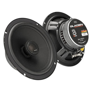 Gladen Beta 165-X 6.5 Inch 3 Ohm Coaxial Speakers 60w RMS