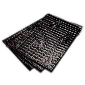 Silent Coat Sound Deadening 30 Sheets 3mm Car Van Vibration Damper Proofing Mat-0