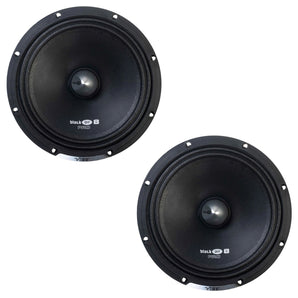 Vibe Black Air BLACKAIRPRO8M-V0 8 Inch Pro Audio Midrange Speakers 180w RMS