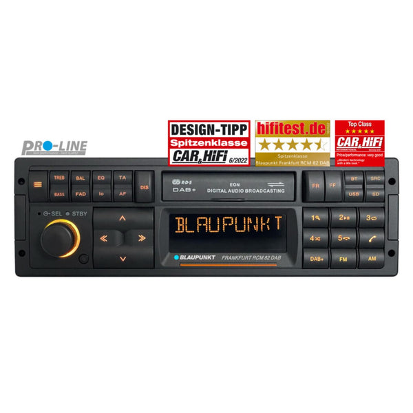 Blaupunkt Frankfurt RCM 82 DAB Retro Classic Car Stereo Bluetooth USB SD AUX - CEN