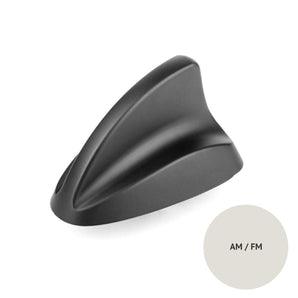 Calearo AM FM Aerial Roof Mount Shark Fin Active Radio Antenna Black 7677830 - CEN