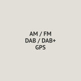 Calearo AM FM & DAB+ GPS Aerial Roof Mount Short Whip Digital Antenna 7677845 - CEN