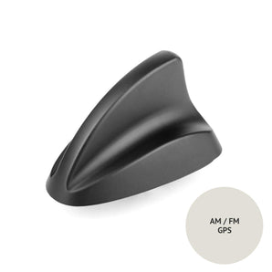 Calearo AM FM GPS Aerial Roof Mount Shark Fin Active Radio Antenna Black 7677825 - CEN