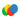Chipolo POP Tracker Tag Works with Apple or Google's Find My 4 Pack Colour Mix - CEN