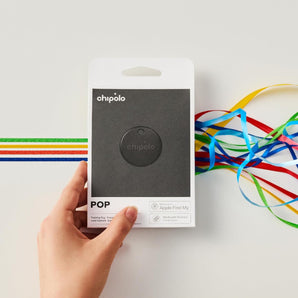Chipolo POP Tracker Tag Works with Apple or Google's Find My Device Black - CEN