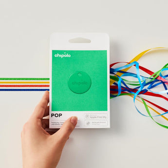 Chipolo POP Tracker Tag Works with Apple or Google's Find My Device Green - CEN