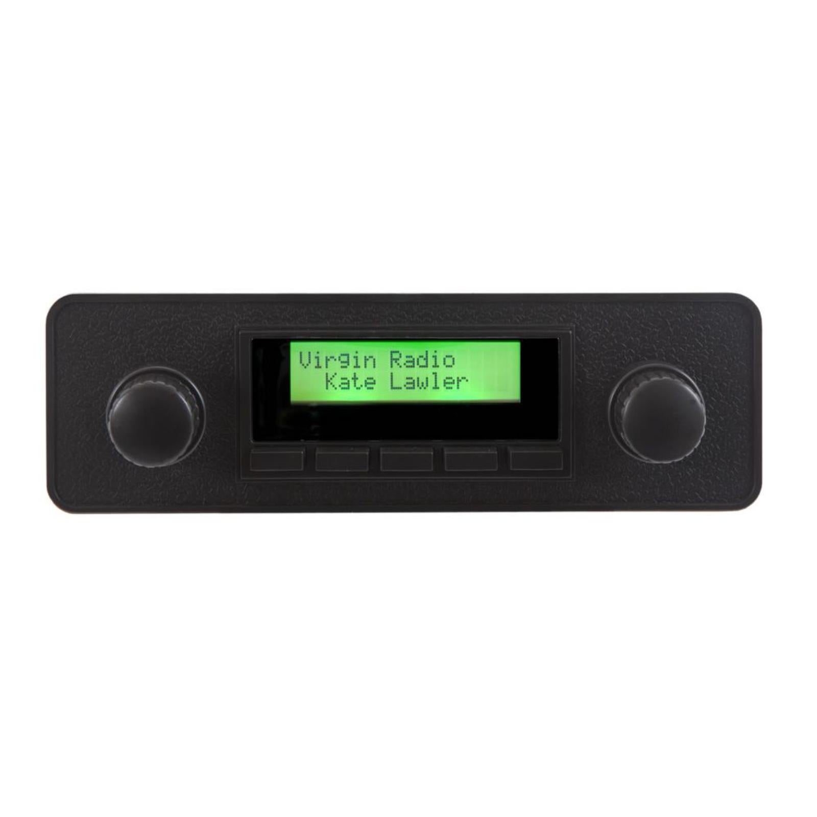 Classic Car Stereo 200 DAB Spindle Mount Radio Stereo Bluetooth Rear U ...