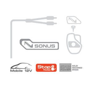 Connection Sonus ST2 450 4.5m 14.8ft 2 Channel Car RCA Amp Cable Lead - CEN