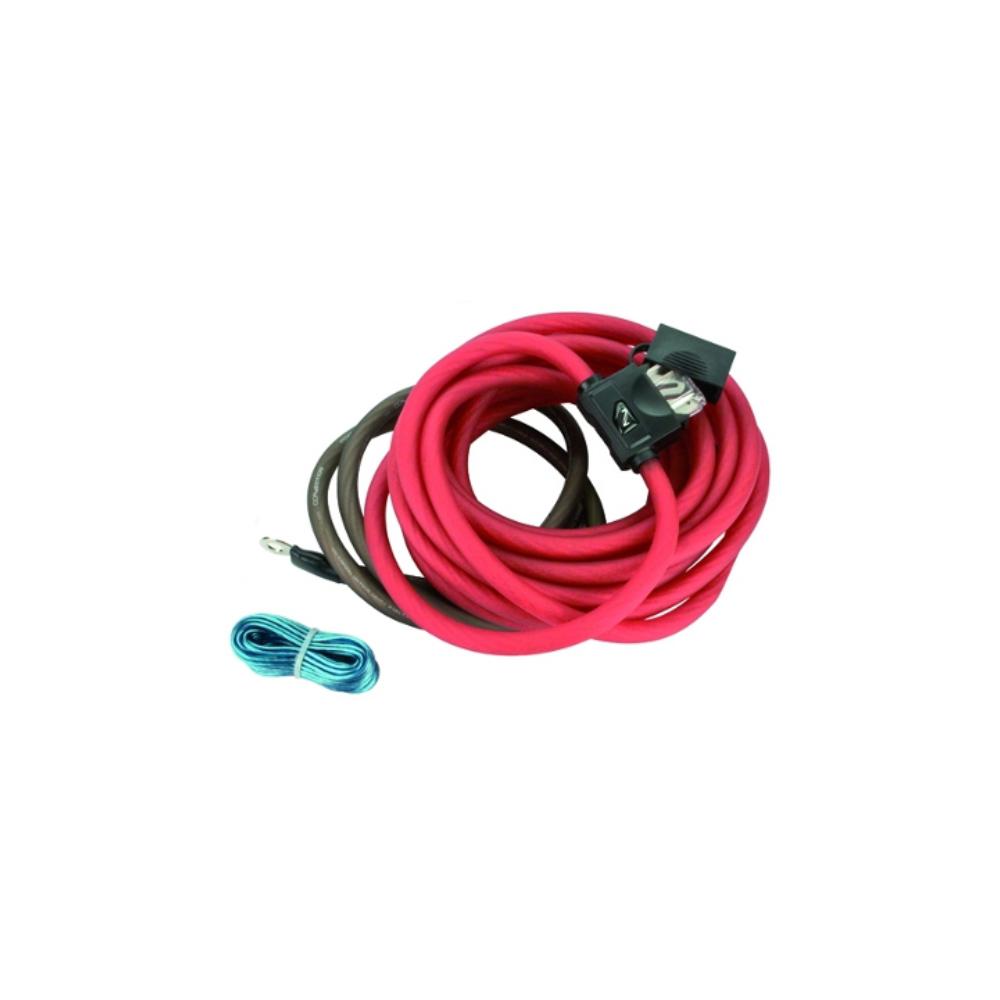 Connection First FPK 700 4 AWG Amplifier Power Wiring Kit 80A Fuse - CEN