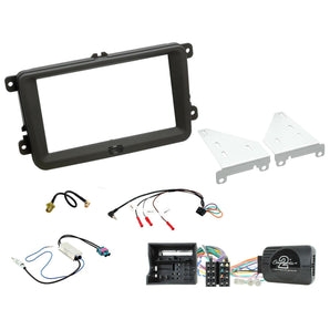 Connects 2 CTKVW17 Volkswagen T6 Caddy VW MIB-PQ Double Din DAB Installation Kit - CEN