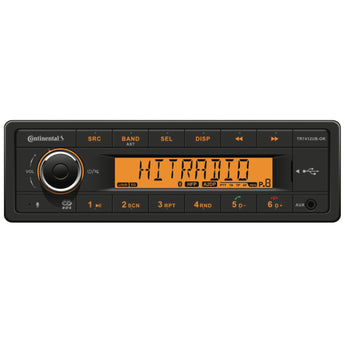 Continental TR7412UB-OR Car Stereo Radio Bluetooth USB Mechless Retro OEM Look - CEN