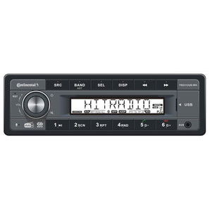 Continental TRD312UB-WH Bluetooth Car Stereo DAB Radio USB AUX Retro OEM Look - CEN
