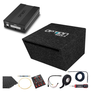 Option Audio Plug & Play Amp & Subwoofer for VW Crafter