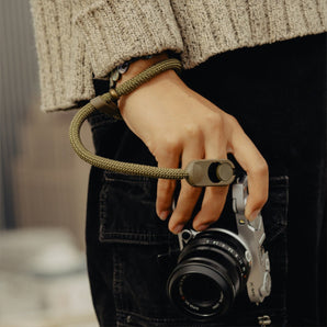 Peak Design Cuff Rope Kelp Camera Wrist Strap with Quick Release Anchors