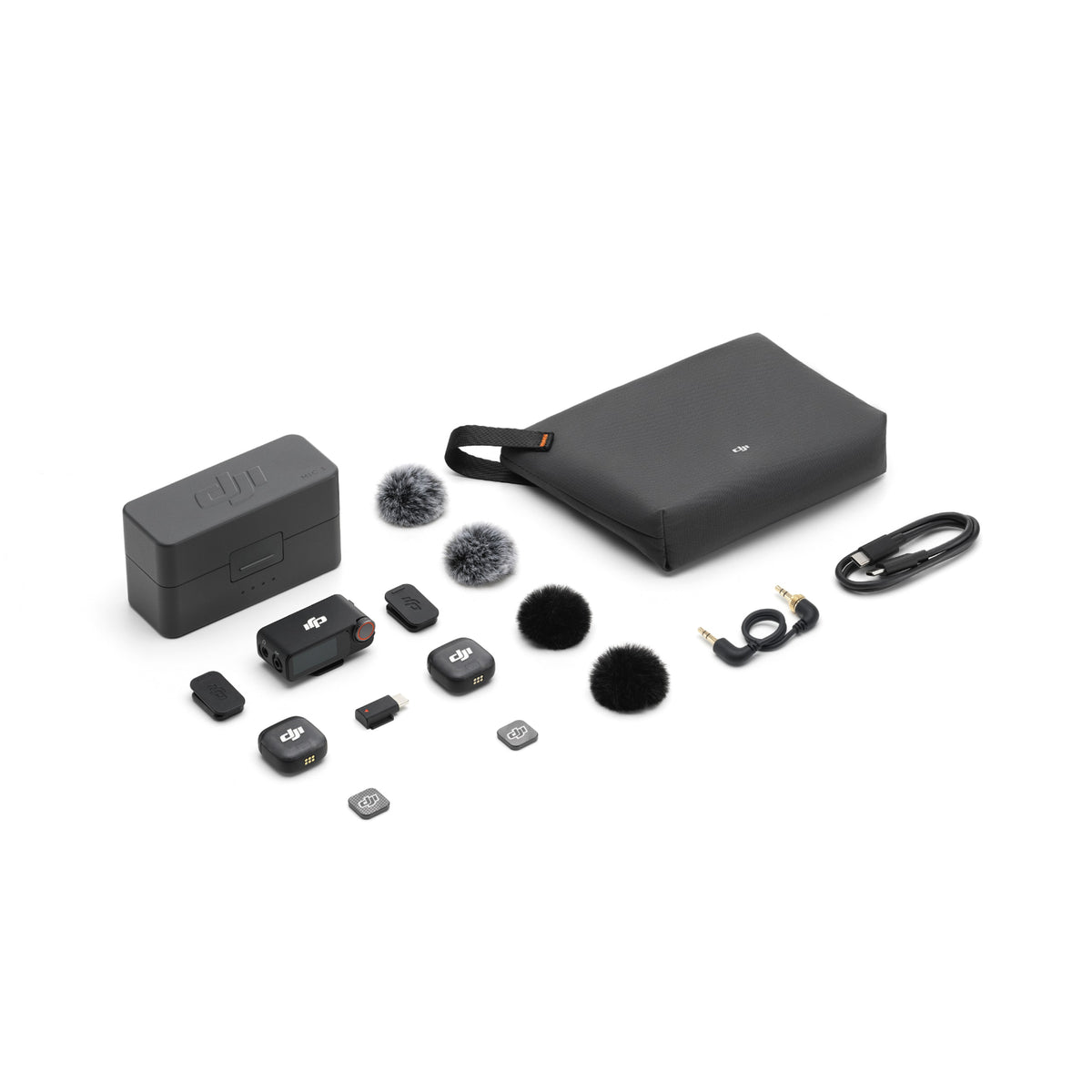DJI Mic 3 Wireless Microphone 2 TX + 1 RX + Charging Case