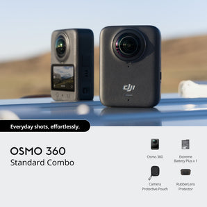 DJI Osmo 360 Standard Combo 4K 120fps Action Camera 120MP 360° Photos