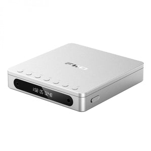 Fiio DM13 BT Portable Stereo CD Player USB aptX HD Hi-Res Bluetooth Silver