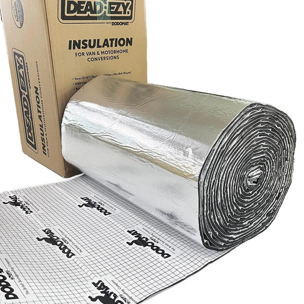 Dodo DEAD-EZY Insulation 5mm Roll 10m Self Adhesive Van Liner Side, Roof & Floor - CEN