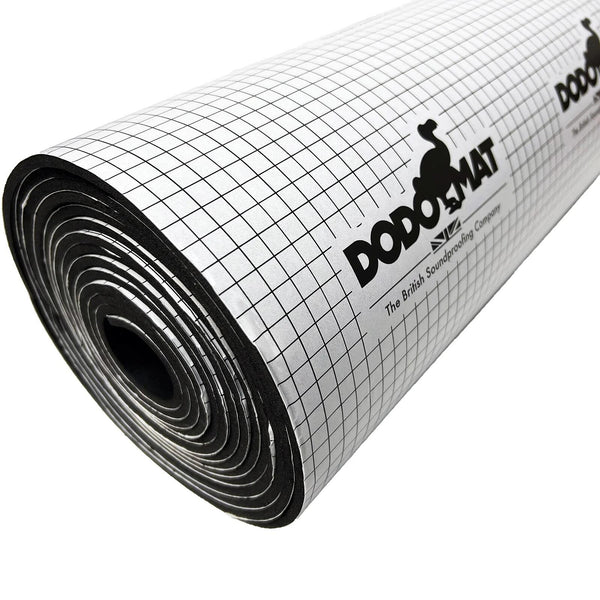Dodo Mat DEAD-EZY Liner 5m Roll Car Van Insulation 5mm Sound Proofing 2.5sq.m - CEN