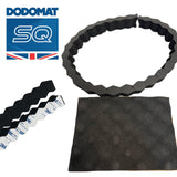 Dodo Mat SQ Speaker Enhancer 6x Flex Strips & 4x Liner Pads Wave Acoustic Foam - CEN
