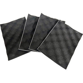 Dodo Mat SQ Speaker Enhancer 6x Flex Strips & 4x Liner Pads Wave Acoustic Foam - CEN