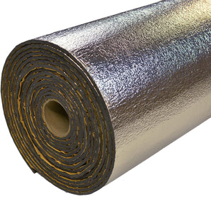 Dodo Thermo Liner XPE 6mm Roll 10m Foam Foil Lined Van Insulation Sound Proofing - CEN